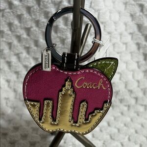 Coach Big Apple Keychain